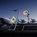 QH-AKD248 Magnetisk trådløs oplader/bilholder med sugekop til instrumentbrættet eller forruden