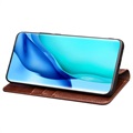Qialino Classic Huawei P50 Læderpung - Brun