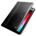 Qialino Classic iPad Pro 12.9 (2018) Folio Læder Taske (Open Box - Fantastisk stand) - Sort