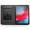 Qialino Classic iPad Pro 12.9 (2018) Folio Læder Taske (Open Box - Fantastisk stand) - Sort