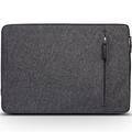 Qialino Vandafvisende Nano-Textile Laptop Sleeve med håndtagsstrop - 13" - Grå