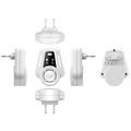 R1 Smart ultralyds-skadedyrsafskrækkeren med LED-indikator - stikmodel - hvid