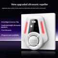 R1 Smart ultralyds-skadedyrsafskrækkeren med LED-indikator - stikmodel - hvid