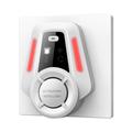 R1 Smart ultralyds-skadedyrsafskrækkeren med LED-indikator - stikmodel - hvid