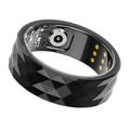 R12M Vandtæt Smart Ring - Størrelse: 21.8mm - Sort