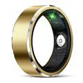 R5 Smart Ring i aluminiumslegering med opladningsetui - Størrelse: 10/19.9mm - Guld