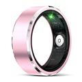 R5 Smart Ring i aluminiumslegering med opladningsetui - Størrelse: 8/18.2mm - Pink