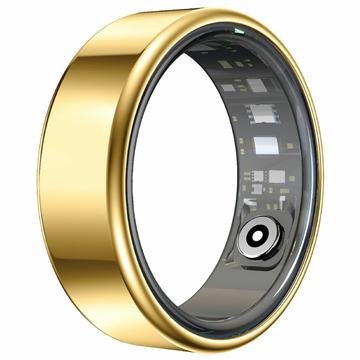 R99 Fitness & Wellness Smart Ring med opladningsetui - Størrelse: 7/17.4mm