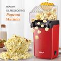 RAF R.9014 Varmluft Popcorn Maker 1200W - Hurtig gør-det-selv-popcornmaskine med målebæger - Rød