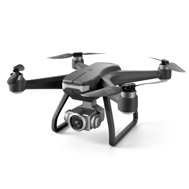 segment Afdæk skuespillerinde RC Drone med GPS og 4K/HD Dobbelt Kamera F11