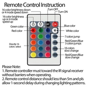 RGB LED Månelampe / Nattelys YK2302 - 15cm, 1000mAh