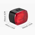 ROCKBROS Q2S Smart Bike Tail Light Riding Brake Sensing Bicycle Rear Light Vandtæt Cykling Sikkerhed Landevejscykel Baglygte