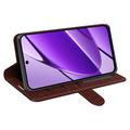 Realme 11/11x Pung med Magnetisk Lukning - brun