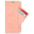 Realme C63/C61/Narzo N63 Pung Cover med Kortholder - Pink