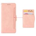 Realme C63/C61/Narzo N63 Pung Cover med Kortholder - Pink