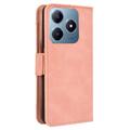 Realme C63/C61/Narzo N63 Pung Cover med Kortholder - Pink