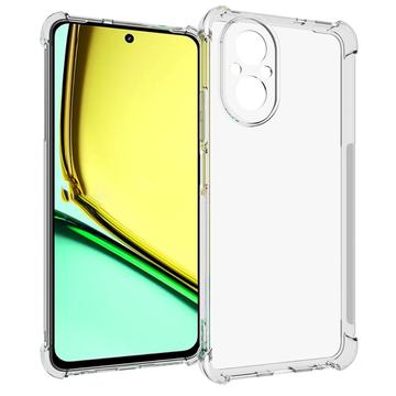 KADEM Pour Realme C65 4G Étui De Téléphone TPU Fleur Dégradé
