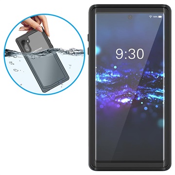Redpepper IP68 Samsung Galaxy Note10 Vandtæt Cover - Sort / Klar