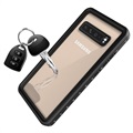 Redpepper IP68 Samsung Galaxy S10 5G Vandtæt Cover - Sort / Klar