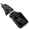 Kompatibel Ladekabel til TomTom Smartwatch - Sort