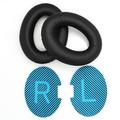 Erstatningsørepuder till Bose QuietComfort 35/25/15 - Blå / Sort