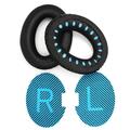 Erstatningsørepuder till Bose QuietComfort 35/25/15 - Blå / Sort