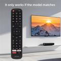Erstatningsfjernbetjening til Hisense TV ERF2F60G - Sort