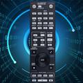 Erstatningsfjernbetjening til Pioneer AV-receiver AXD7668 - Sort