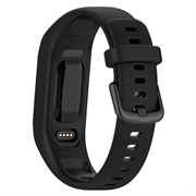 Garmin Vivosmart 5 Udskiftning af Silikonestrop med Integreret Ramme - Sort