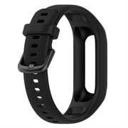 Garmin Vivosmart 5 Udskiftning af Silikonestrop med Integreret Ramme - Sort
