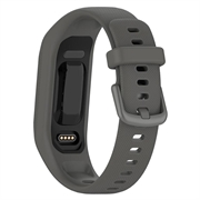 Garmin Vivosmart 5 Udskiftning af Silikonestrop med Integreret Ramme - Grå