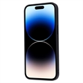 iPhone 15 Pro Max Retro Style Cover med Pung - Brun