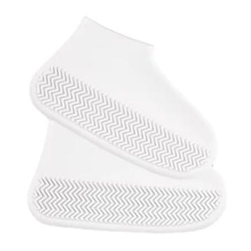 Genanvendelige Vandtætte Silikone Skoovertræk - Str. L