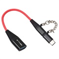 Rexus 2-i-1 USB 2.0 / USB-C og MicroUSB OTG Kabel Adapter