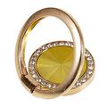 Rhinestone Dekorative Universal Ringholder - Gul