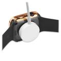 Rhinestone Dekorativt Apple Watch Series 9/8/7 Cover med Skærmbeskyttelse - 41mm - Guld