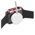 Rhinestone Dekorativt Apple Watch Series 9/8/7 Cover med Skærmbeskyttelse - 45mm - Pink