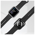 Rhinestone Dekorative Apple Watch SE (2022)/SE/6/5/4 Cover med Skærmbeskyttelse - 44mm - Sort