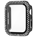 Rhinestone Dekorativt Apple Watch Series 9/8/7 Cover med Skærmbeskyttelse - 41mm