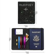 Sæt med pascover og bagagemærke med rhinsten