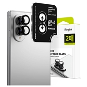 Samsung Galaxy Z Fold8 Ringke Kamera Linse Hærdet Glas Beskytter - 2 Stk. - Sort