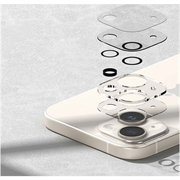 iPhone 15/15 Plus Ringke Kamera Linse Hærdet Glas Beskytter - 2 Stk.