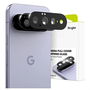 Google Pixel 11 Ringke Fulddækkende kameralinsebeskytter - 2 stk. - Sort