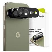 Google Pixel 11 Pro XL Ringke Fulddækkende kameralinsebeskytter - 2 stk. - Sort