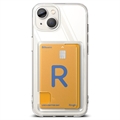 Ringke Fusion Card iPhone 14 Plus Hybrid Cover - Gennemsigtig