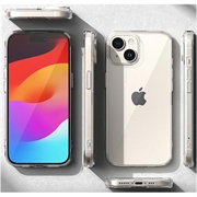 iPhone 15 Plus Ringke Fusion Hybrid Cover - Gennemsigtig