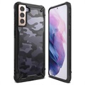 Ringke Fusion X Design Samsung Galaxy S21 5G Hybrid Cover - Camouflage