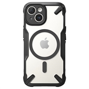 iPhone 15 Ringke Fusion X MagSafe Hybrid Cover - Sort