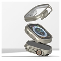 Ringke Slim Apple Watch Ultra/Ultra 2 Cover - 49mm - 2 Stk. - Klar & Titan Grå