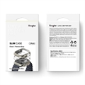 Ringke Slim Apple Watch Ultra/Ultra 2 Cover - 49mm - 2 Stk. - Klar & Titan Grå